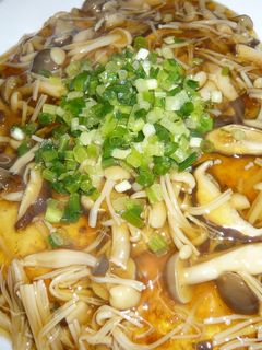 豆腐ステーキのきのこあんかけ-レシピのメイン写真