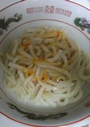 ラー油うどん-レシピのメイン写真