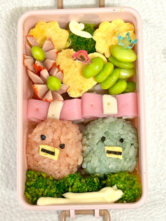 簡単キャラ?弁⭐︎ひよこのツインズ-レシピのメイン写真