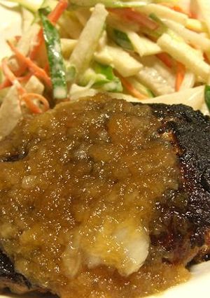 タマネギの美味しいハンバーグソース-レシピのメイン写真