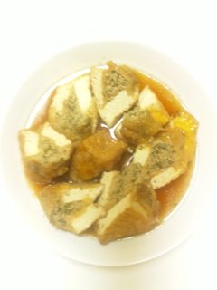 厚揚げ豆腐の肉ハサミ煮-レシピのメイン写真