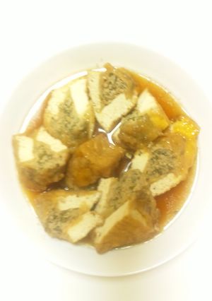 厚揚げ豆腐の肉ハサミ煮-レシピのメイン写真