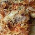 クリーミー☆ミート☆バーグベイクパスタ☆
