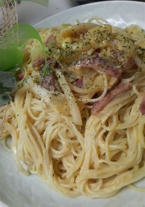 ひんやり濃厚☆冷製☆カルボナーラ-レシピのメイン写真