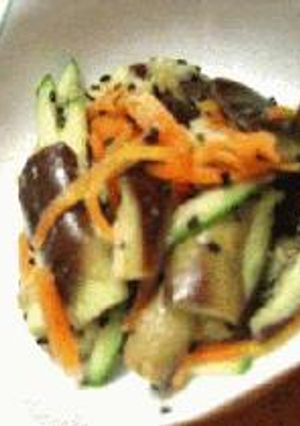 なすのごまみそ酢和え-レシピのメイン写真