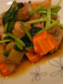 柔らか鶏もも肉と野菜のニンニク醤油炒め-レシピのメイン写真