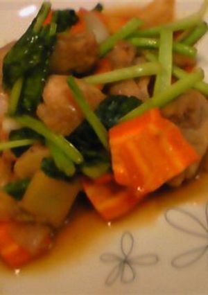 柔らか鶏もも肉と野菜のニンニク醤油炒め-レシピのメイン写真