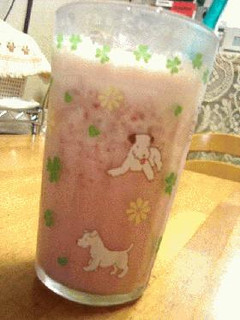 ストロベリースムージー-レシピのメイン写真