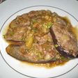 茄子の挽肉詰め☆セロリ入り☆