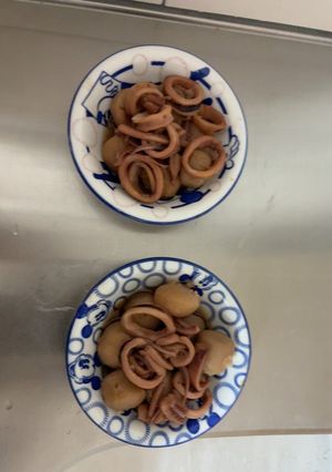 簡単里芋とイカの煮物-レシピのメイン写真