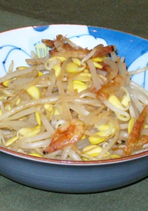 豆もやしと桜エビのナンプラー炒め-レシピのメイン写真