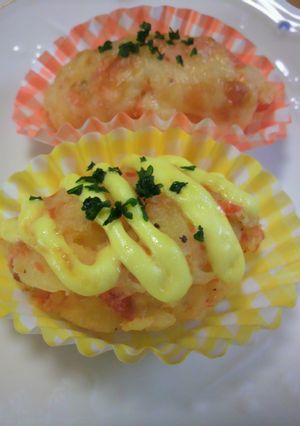 お弁当に鮭マヨポテト-レシピのメイン写真