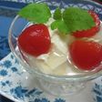 杏仁豆腐風★豆腐とトマトの冷たいデザート