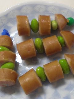 お弁当に!おつまみにも!枝豆ウィンナー-レシピのメイン写真