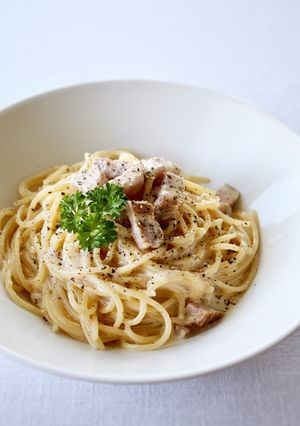 簡単にトロッと【カルボナーラ】-レシピのメイン写真