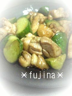 安い♪鶏肉と胡瓜ピリ辛炒め-レシピのメイン写真