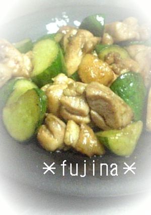 安い♪鶏肉と胡瓜ピリ辛炒め-レシピのメイン写真