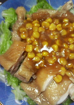 鶏肉のコーンあんかけ-レシピのメイン写真