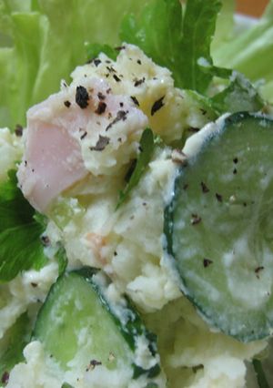 セロリが主役級のポテトサラダ-レシピのメイン写真
