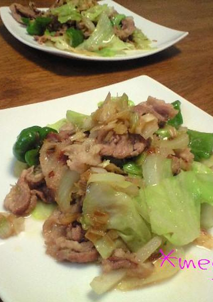 ねぎ塩だれの肉野菜炒め-レシピのメイン写真