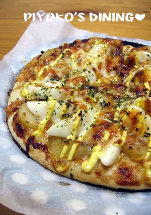 みんな大好き♡卵とポテトのてりマヨピザ-レシピのメイン写真