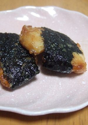 節約弁当のおかず 鶏ムネ肉の磯辺焼き-レシピのメイン写真