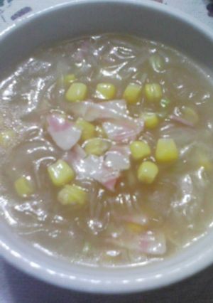 ウエイパーで作る　春雨　スープ-レシピのメイン写真