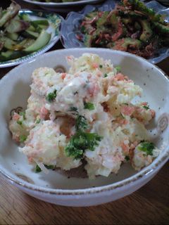 焼き鮭あらほぐしのポテサラ♪-レシピのメイン写真