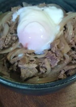 とろける☆牛肉と舞茸のコーラ煮丼-レシピのメイン写真