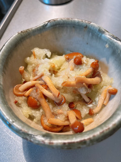 おろし大根となめこ-レシピのメイン写真