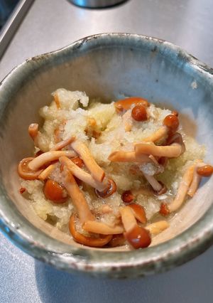 おろし大根となめこ-レシピのメイン写真