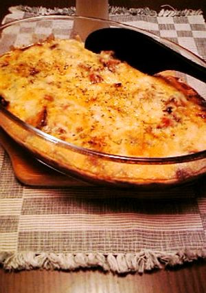ナスだらけのミートソース☆チーズ焼き-レシピのメイン写真