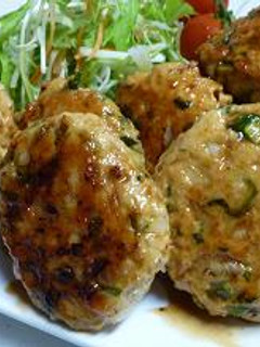 ネバネバ照り焼きつくね♪-レシピのメイン写真