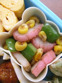 お弁当に☆かまぼことコーンのマヨ炒め☆-レシピのメイン写真