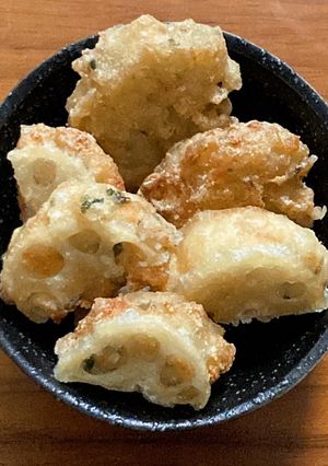 レンコンの挟み揚げ＆ナゲット-レシピのメイン写真