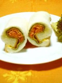 ★ 焼さけの海苔たまチーズサンド ★-レシピのメイン写真