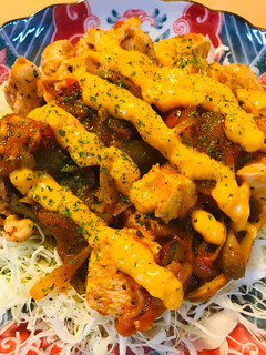 鶏肉とキノコのトマト缶炒め煮チーズソース-レシピのメイン写真
