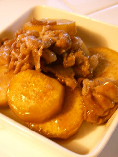 さつまいもと豚小間の甘煮★-レシピのメイン写真