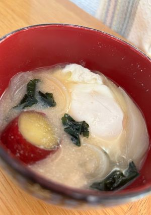 レンジで簡単！鍋底にくっつかない月見玉子-レシピのメイン写真