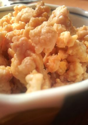 子供が絶賛☆豆腐と卵だけ炒り卵？炒り豆腐-レシピのメイン写真