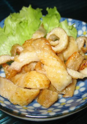 ㋻鳥皮のパリパリ焼き-レシピのメイン写真