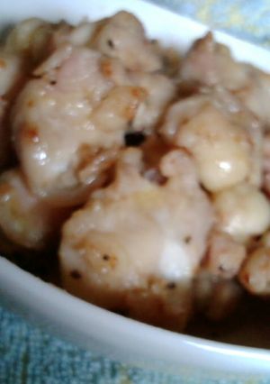 美味☆鶏軟骨のクレソルバター炒め♪-レシピのメイン写真