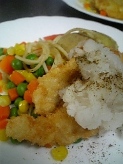 あっさりおいしい!鶏フライとおろし山椒-レシピのメイン写真