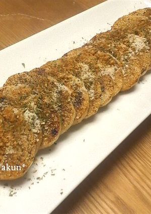 簡単おつまみ　長芋のバターチーズ醤油焼♪-レシピのメイン写真