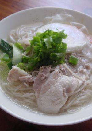 にゅう麺-豚バラねぎ塩入り-レシピのメイン写真