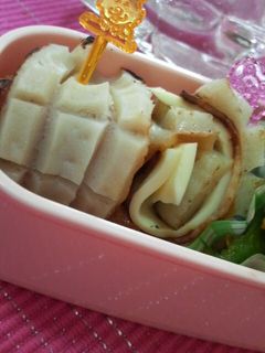 ☆お弁当に☆ちくわベーコンチーズ巻き♪-レシピのメイン写真