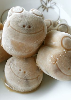 *きなこミルク小豆アイス*-レシピのメイン写真