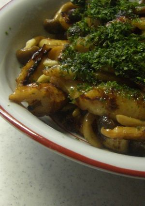 竹輪とシメジのマヨいため-レシピのメイン写真