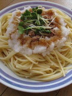 ツナと大根おろしのさっぱり和風パスタ-レシピのメイン写真