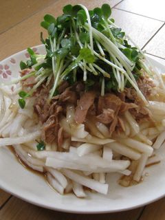 簡単!ツナと大根のさっぱり和風サラダ-レシピのメイン写真